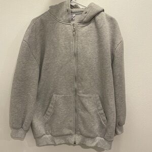 Oversized Princess Polly Zip-up